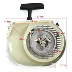 Sti̇hl Ms380 / Ms381 / Ms038 Motorlu Testere Starter Kapaği Komple