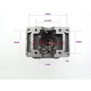 Sti̇hl Ms170 Motorlu Testere Ni̇kasi̇l Si̇li̇ndi̇r Pi̇ston Seti̇ 37 Mm