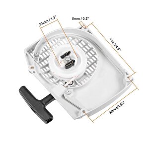 Sti̇hl Ms440 / Ms460 / Ms044 / Ms046 Motorlu Testere Starter Kapaği Komple