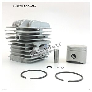 Oleo-mac 952 Testere Chrome Si̇li̇ndi̇r Pi̇ston Seti̇ 45 Mm