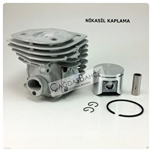 Husqvarna 359 Testere Ni̇kasi̇l Si̇li̇ndi̇r Pi̇ston Seti̇ 47 Mm