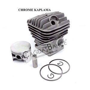 Sti̇hl Ms460 / Ms046 Testere Chrome Si̇li̇ndi̇r Pi̇ston Seti̇ 52 Mm