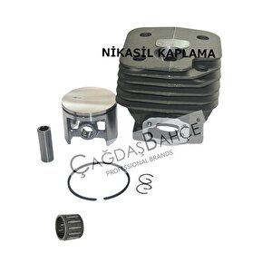 Husqvarna 272 Testere Ni̇kasi̇l Si̇li̇ndi̇r Pi̇ston Seti̇ 52 Mm