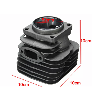Husqvarna 272 Testere Ni̇kasi̇l Si̇li̇ndi̇r Pi̇ston Seti̇ 52 Mm
