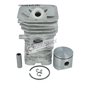 Husqvarna 141 / 142 Testere Chrome Si̇li̇ndi̇r Pi̇ston Seti̇ 40 Mm