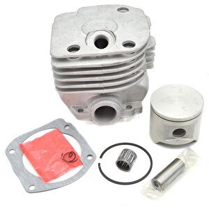 Husqvarna 365 Testere Ni̇kasi̇l Si̇li̇ndi̇r Pi̇ston Set Kare Boğaz 48mm