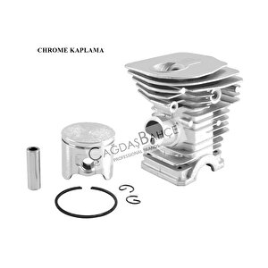Husqvarna 345 / Jonsered 2145 Chrome Si̇li̇ndi̇r Pi̇ston Seti̇ 42 Mm
