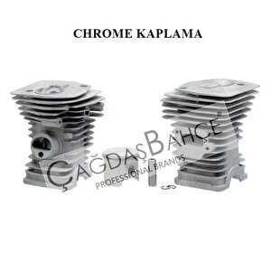 Husqvarna 345 / Jonsered 2145 Chrome Si̇li̇ndi̇r Pi̇ston Seti̇ 42 Mm