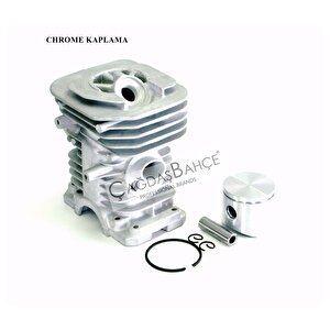 Husqvarna 136 / 137 Testere Chrome Si̇li̇ndi̇r Pi̇ston Seti̇ 38 Mm