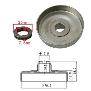 Husqvarna 281 / 288 / 394 / 395 / 2095 Ri̇mli̇ Zi̇nci̇r Di̇şli̇si̇
