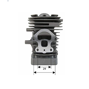 Husqvarna 236 / 240e  Jonsered 2238  Ni̇kasi̇l Si̇li̇ndi̇r Seti̇ 39 Mm
