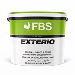 Exterio Silikonlu Dış Cephe Boyası 20 Kg Beyaz