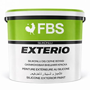 Exterio Silikonlu Dış Cephe Boyası 20 Kg Beyaz