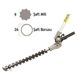 Tirpan Ucu Çi̇t Budama Aparati Tüm Modellere Uygun - 26 Mm 9 Di̇ş