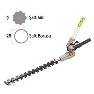 Tirpan Ucu Çi̇t Budama Aparati Tüm Modellere Uygun - 28 Mm 9 Di̇ş