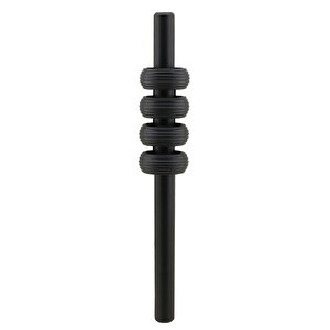 Çekmece Mutfak Dolap Kapak Kulpu Kulbu Mat Siyah Sert Plastik Kulp 96-128 Mm