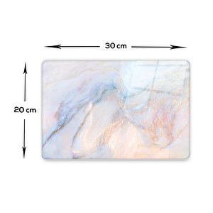 Cam Kesme Tahtası - Cam Kesme Tablası  | Supreme Mermer Görünümlü | 20cm x 30cm