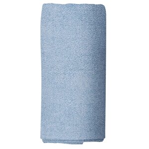 Pamuklu Polycotton Efektli Mavi 160x200+2*(50x70) Çift Kişilik Lastikli Çarşaf Takımı