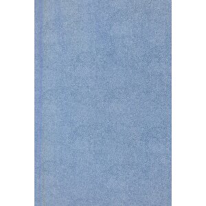 Pamuklu Polycotton Efektli Mavi 160x200+2*(50x70) Çift Kişilik Lastikli Çarşaf Takımı