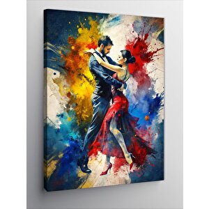 Kanvas Tablo Tango Yapan Çift