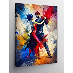 Kanvas Tablo Tango Yapan Çift