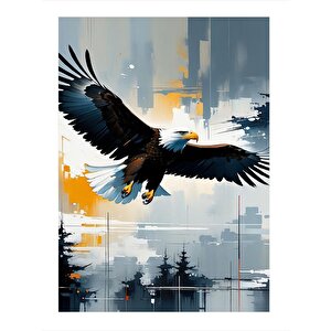 Uçan Kartal Mdf Tablo 25cmx 35cm 25x35 cm