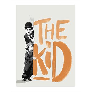 The Kid Charlie Chaplin Mdf Tablo 35cm X50cm 35x50 cm