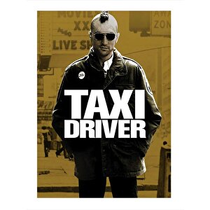 Taxi Driver Art Mdf Poster 25cmx 35cm 25x35 cm