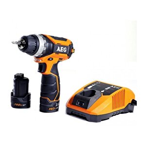 Aeg Bs 12 C2 Li 12v 2.0 Ah Çift Akülü Matkap Vidalama - 4935448465