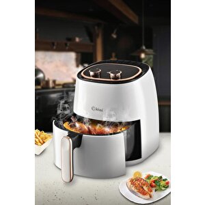 Kaf5535 Air Friyer 5 Lt Yağsız Fritöz Beyaz