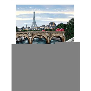 Paris Fransa Tasarım Mdf Tablo 25cmx 35cm 25x35 cm
