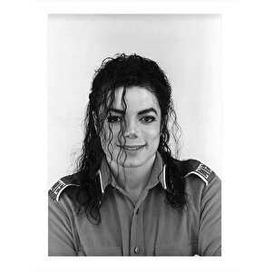 Michael Jackson Dekoratif Ahşap Tablo 35cm X50cm 35x50 cm
