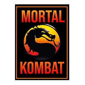 Mortal Kombat Modern Mdf Tablo 35cm X50cm 35x50 cm