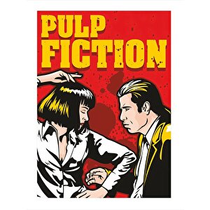 Pulp Fiction Art Mdf Poster 35cm X50cm