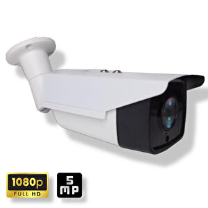 3 Kameralı Set - Araç İnsan Yüz Hareket Algılayan 4 Array Ledli 5mp Lensli 1080p Metal Kasa Güvenlik Kamerasi Seti 2004-1