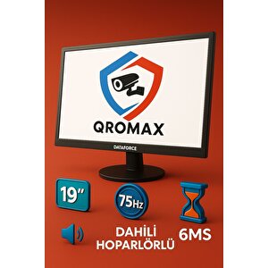 DataForce 19" 75HZ 6 MS HDMI+VGA SESLİ HD LED MONİTÖR