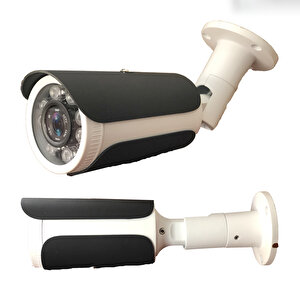 1 Kameralı Set - Hareket Algılayan Gece Görüşlü 8 Süper Led 5mp Sony Lensli 1080p Metal Kasa Güvenlik Kamerası Seti 40sk8