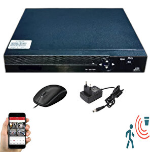 14 Kameralı Set - Hareket Algilayan 1080p Gece Görüşlü 5mp Sony Lens Güvenlik Kamerasi Seti 7808