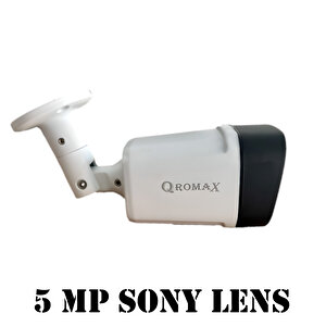 5 Mp Sony Lensli 36 Ir Ledli Gece Görüşlü 1080p Fullhd Metal Kasa Güvenlik Kamerasi 5236