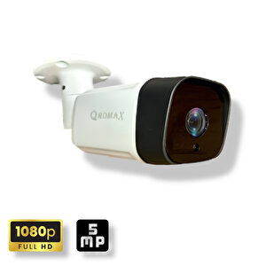 5 Kameralı Set - Araç İnsan Yüz Hareket Algılayan 36 Ir Led 5mp Sony Lensli 1080p Metal Kasa Güvenlik Kamerası Seti 5236-1