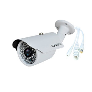 3 Kameralı Set - 5 Mp 1940p Sensör 6 Megapiksel Sony Lens Metal Kasa Ip Güvenlik Kamerası Seti