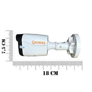 5 Mp Gece Renkli Gösteren Sony Lensli 4 Warm Led 1080p Güvenlik Kamerası 604w