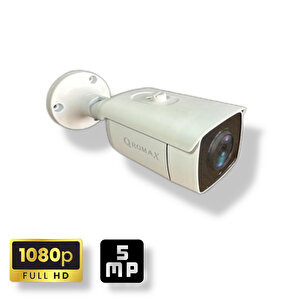 8 Kamerali Set - Araç İnsan Yüz Hareket Algılayan 24 Smd Led 5mp Sony Lensli 1080p Metal Kasa Güvenlik Kamerasi Seti 6224-1