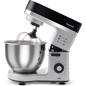 Homend Profashion 3011h 1500 W 5 Lt Siyah Silver Stand Mikser