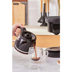 Karaca Hatır Plus Mod 5 In 1 Black Copper Konuşan Kahve Ve Çay Makinesi