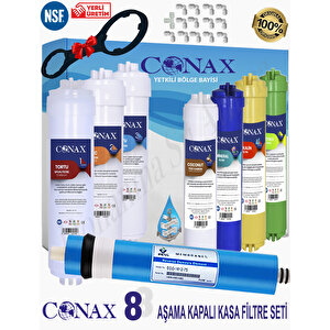 Conax Kapalı Kasa 8 Li Filtre Seti Benc Membranlı (tüm Kapali Kasa Ci̇hazlar İle Uyumlu)