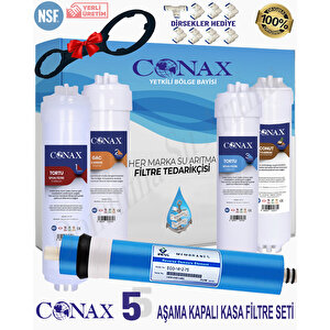 Conax Kapalı Kasa 5 Li (5 Aşamali) Filtre Seti Benc Membranlı