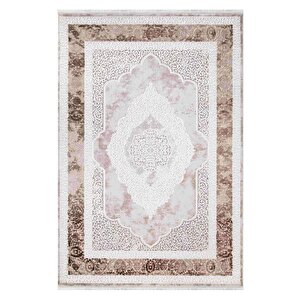 Nüans 1046 Vizon Serisi Akrilik Salon Oturma Yatak Odası Halısı 200x290 cm
