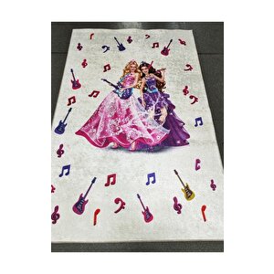Halıcı Mustafa Kd-dsn1 Beyaz Deri Taban Dijital Baskı Halı Çocuk Odası Halısı 160x230 cm
