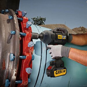 Cat Dx73g 18volt 5.0 Ah. Graphene Çift Akülü 1700/2100nm Kömürsüz Profesyonel Şarjlı Somun Sıkma